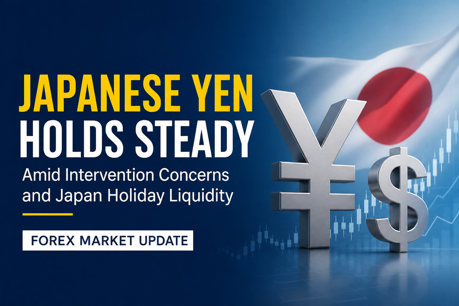 Yen Holds Steady Amid Intervention Concerns; Markets Eye Japan Holiday Liquidity